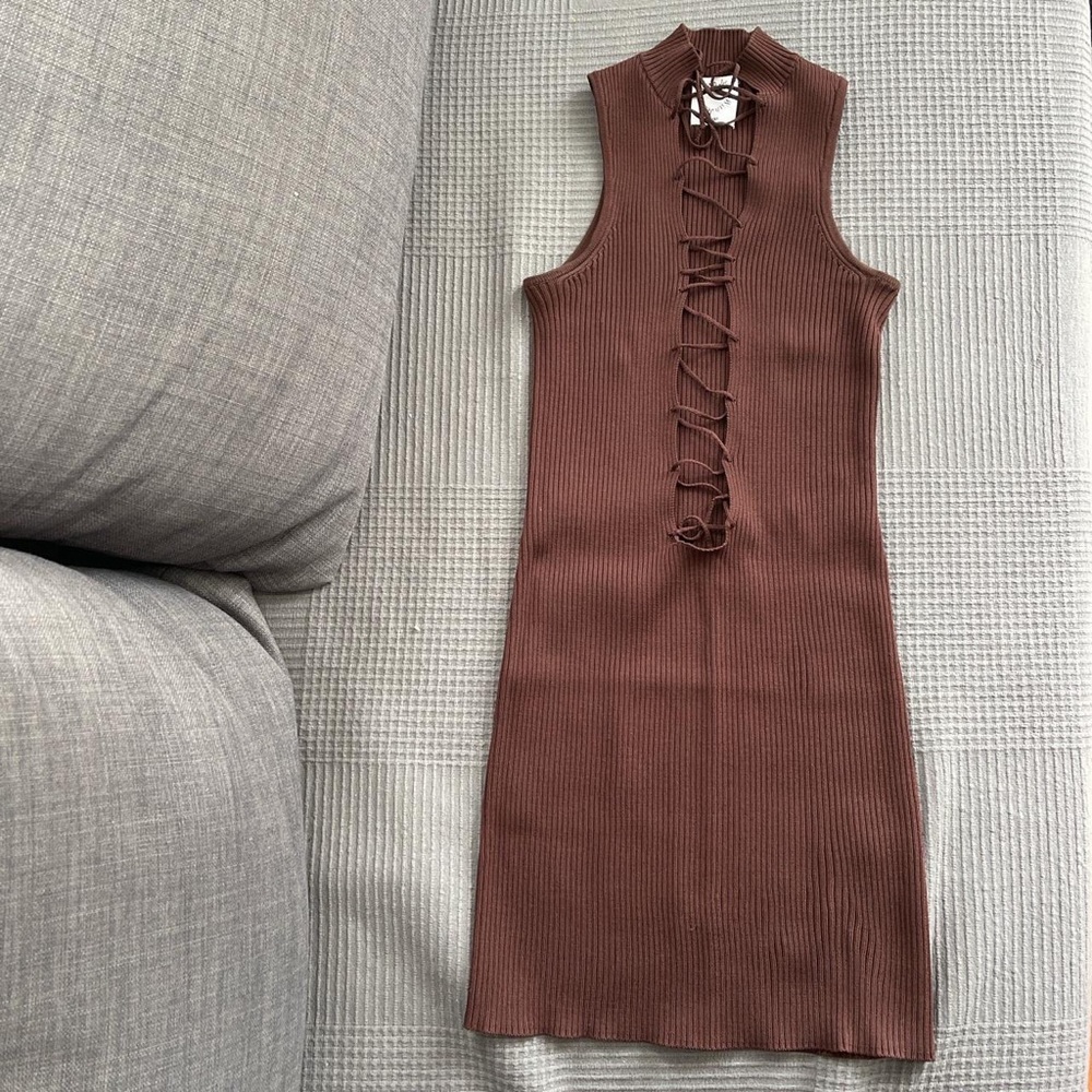 With Jean Amethyst Mini Dress